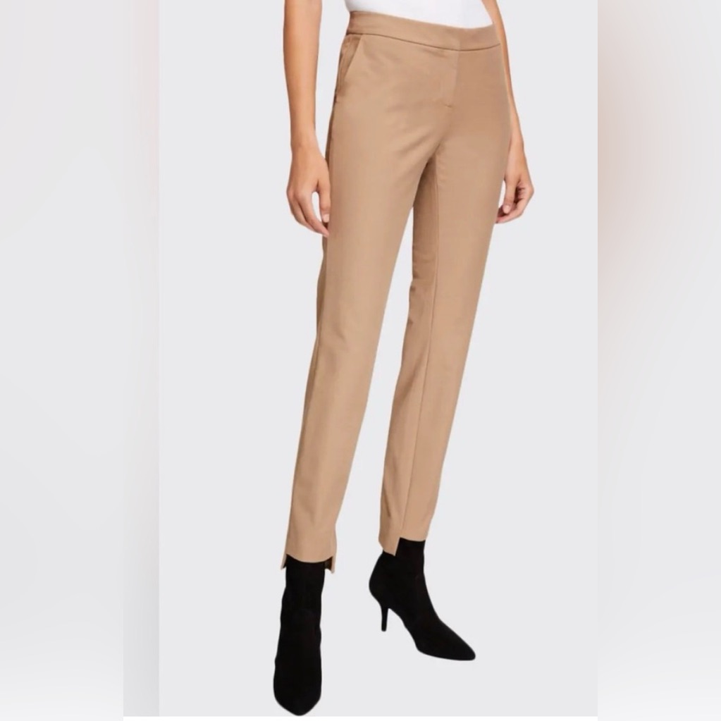 Lafayette 148 New York Tailored Straight-Leg Pants Size 8 Retail $389